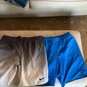 Lot of 2 Men’s Nike Dri-Fit shorts